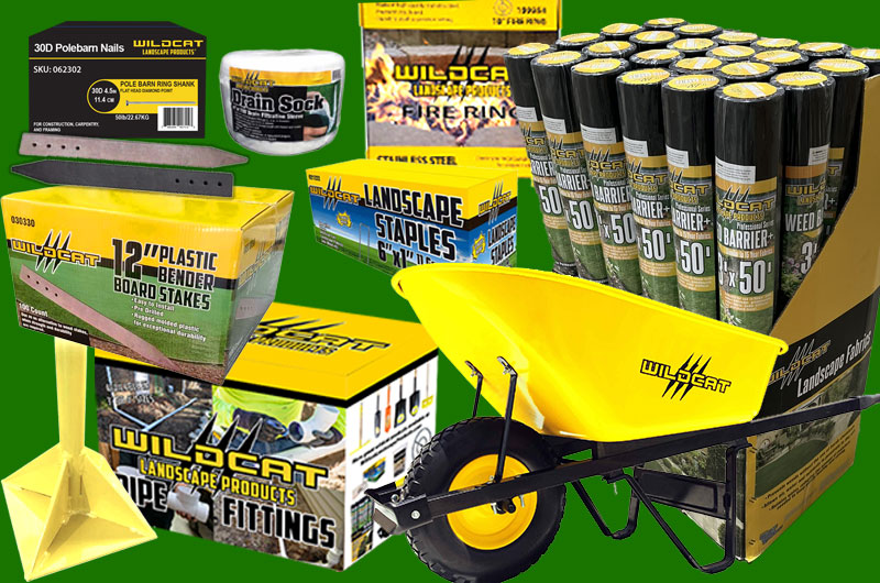a collages of most of landscape products