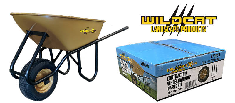 Heavy Duty Professional Grade Contractor Wheelbarrow with box